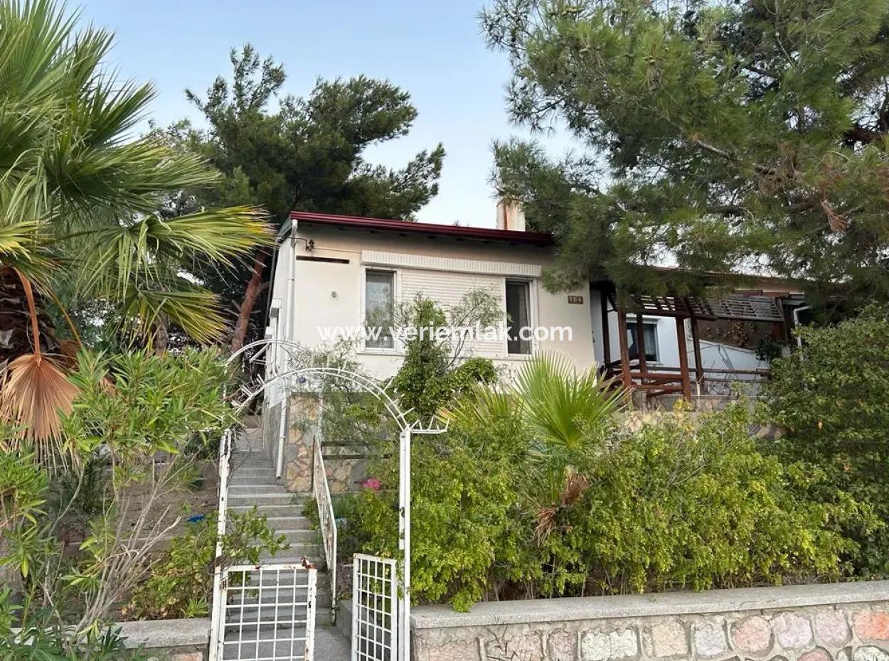 Bereit Zur Sitzung! Ferienhaus Mit Meerblick In Dogankent