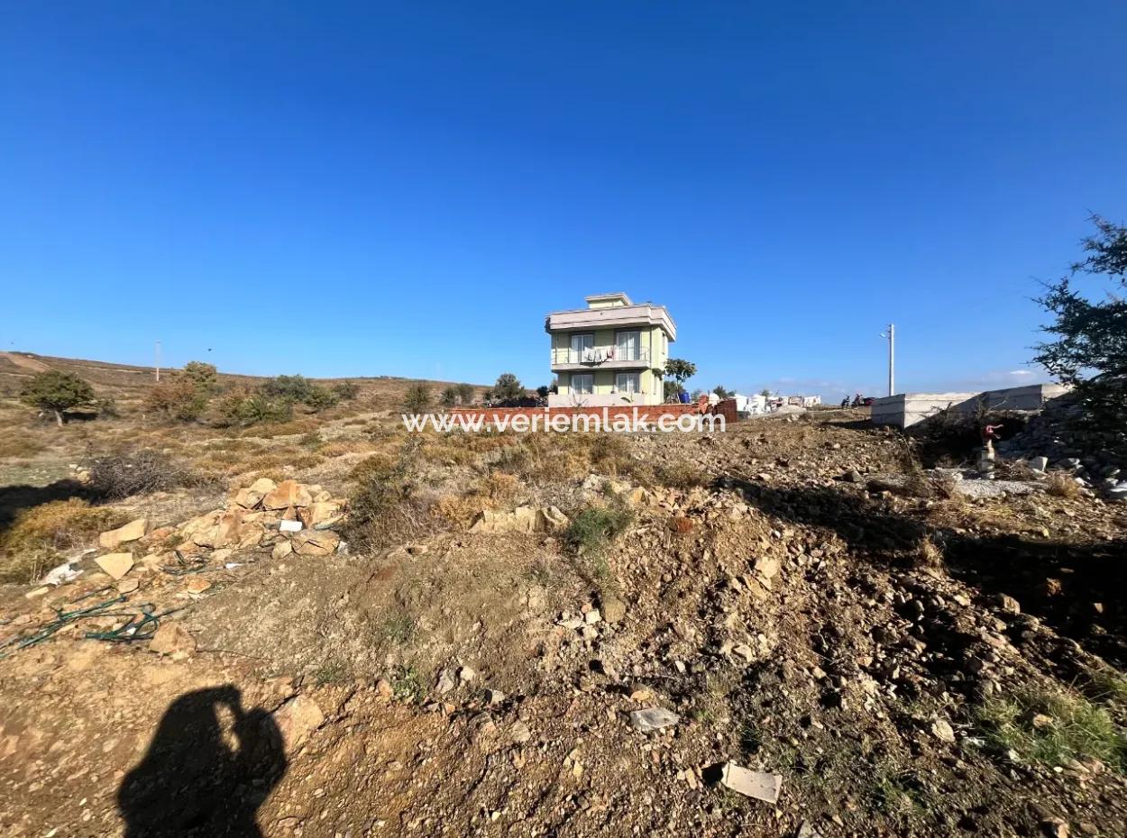 Villa Zoned Land Im Seferihisar Akarca Hıdırlık Bezirk, 500 Meter Vom Meer Entfernt!