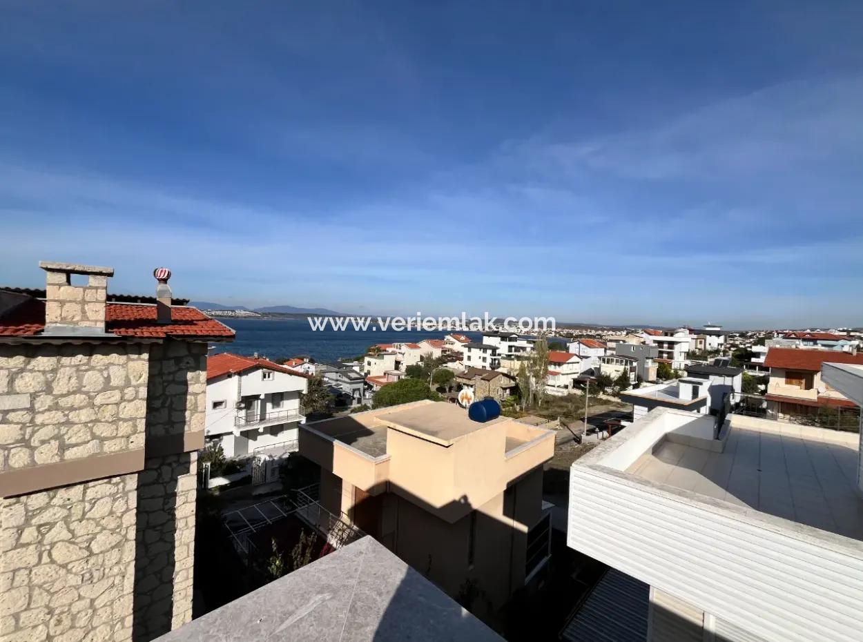 Brandneue Villa 100 Meter Vom Meer Entfernt – Seferihisar Akarca Tepecik Mahallesi