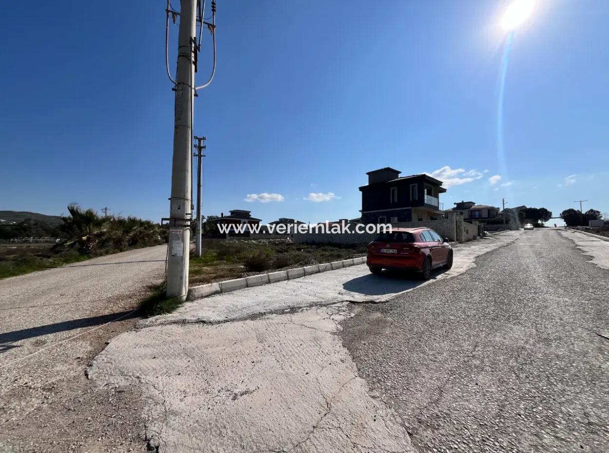 474 M² Villa Zoniertes Grundstück Mit Grünfläche Fassade Ecklage In Seferihisar Düzce Nachbarschaft