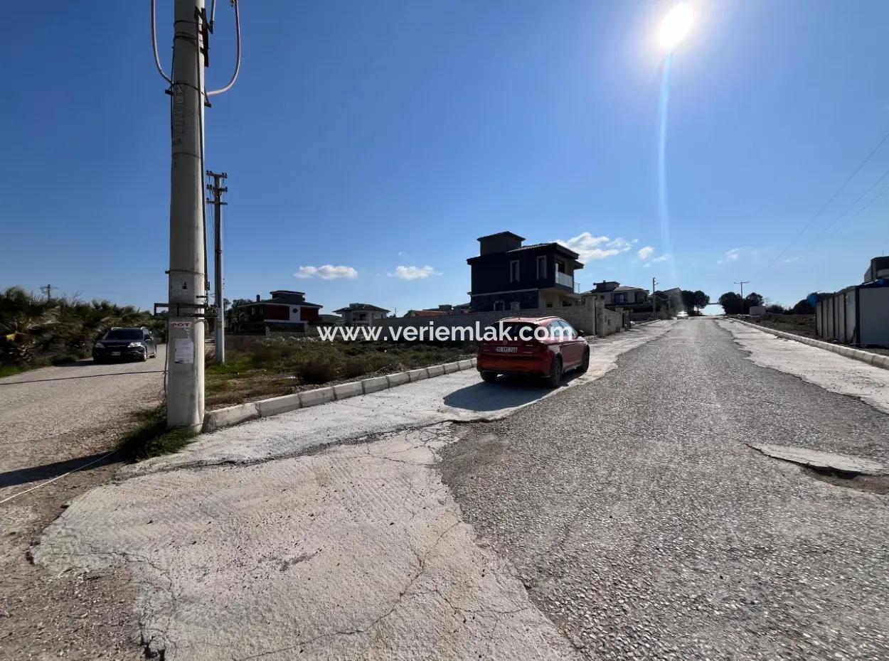 474 M² Villa Zoniertes Grundstück Mit Grünfläche Fassade Ecklage In Seferihisar Düzce Nachbarschaft