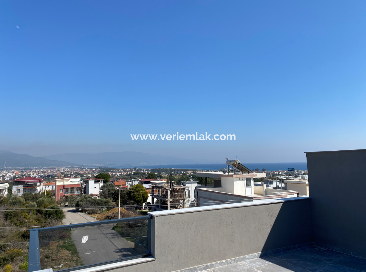 3 1 Villa Zum Verkauf Mit Grossem Garten In Seferihisar Doğanbey Ar Wohnanlage