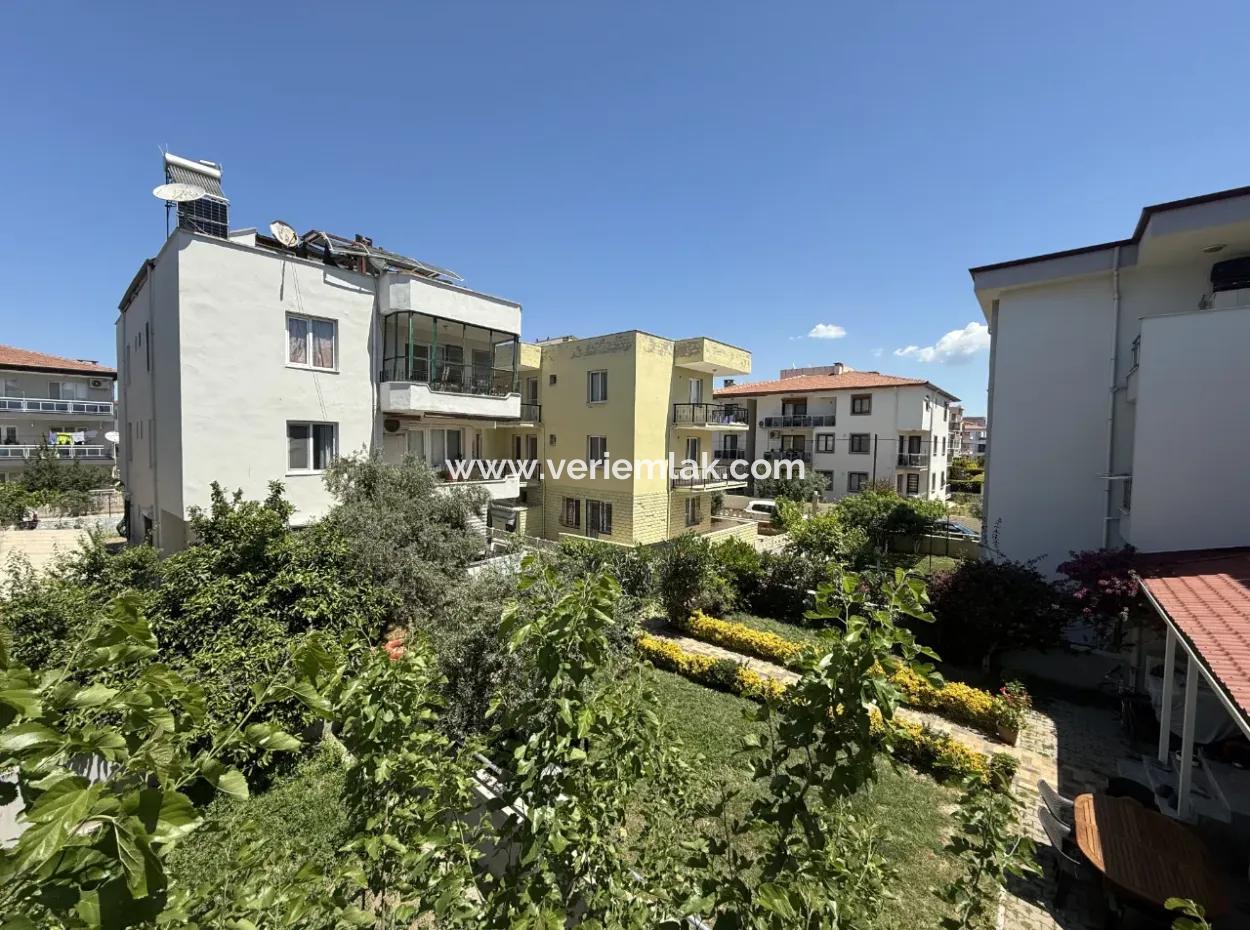 Brandneue 3 1 Maisonette-Wohnung Mit Garten Im Zentrum Von Sığacık – Eine Unumgängliche Gelegenheit!