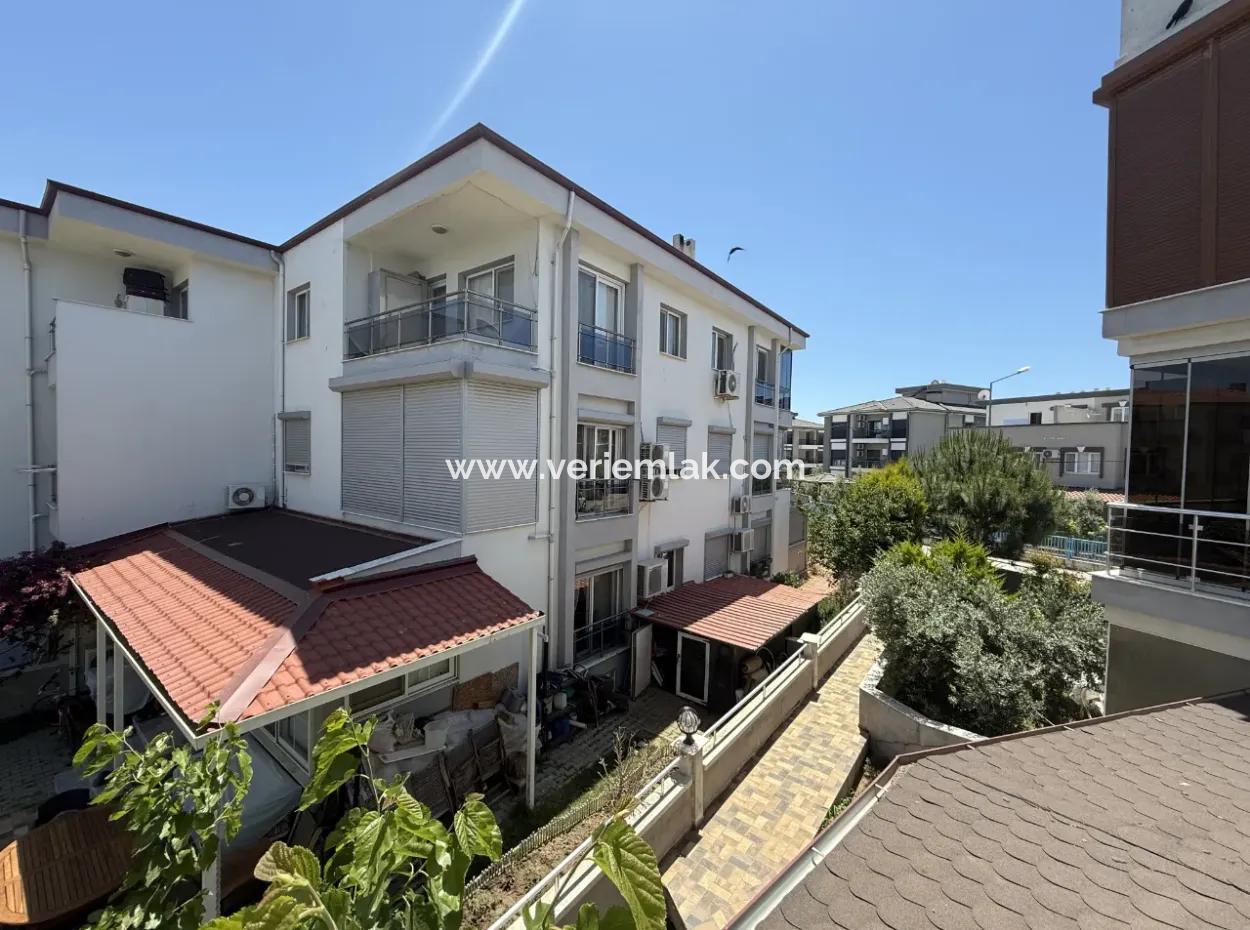 Brandneue 3 1 Maisonette-Wohnung Mit Garten Im Zentrum Von Sığacık – Eine Unumgängliche Gelegenheit!