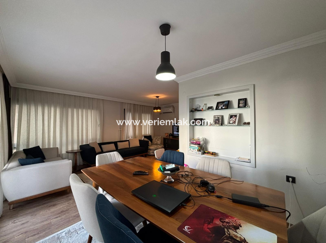 Alsancak Architekt Sinanda Kostenlose 3 1 3. Stock Gelegenheit Wohnung Zu Verkaufen!