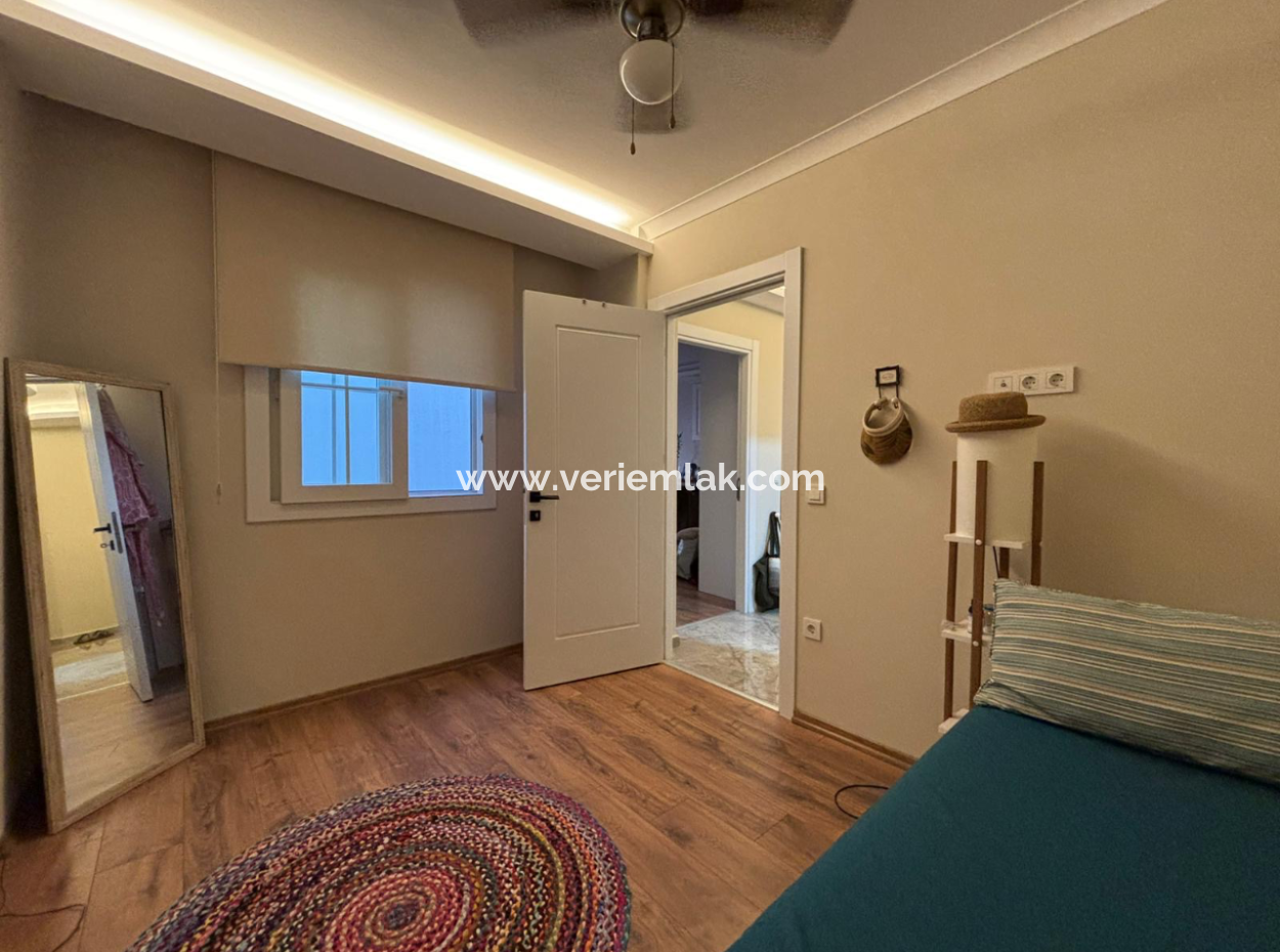 2 1 Kellerwohnung Zum Verkauf In Çeşme Ovacik Mit Herrlicher Aussicht!