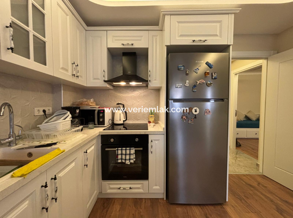 2 1 Kellerwohnung Zum Verkauf In Çeşme Ovacik Mit Herrlicher Aussicht!