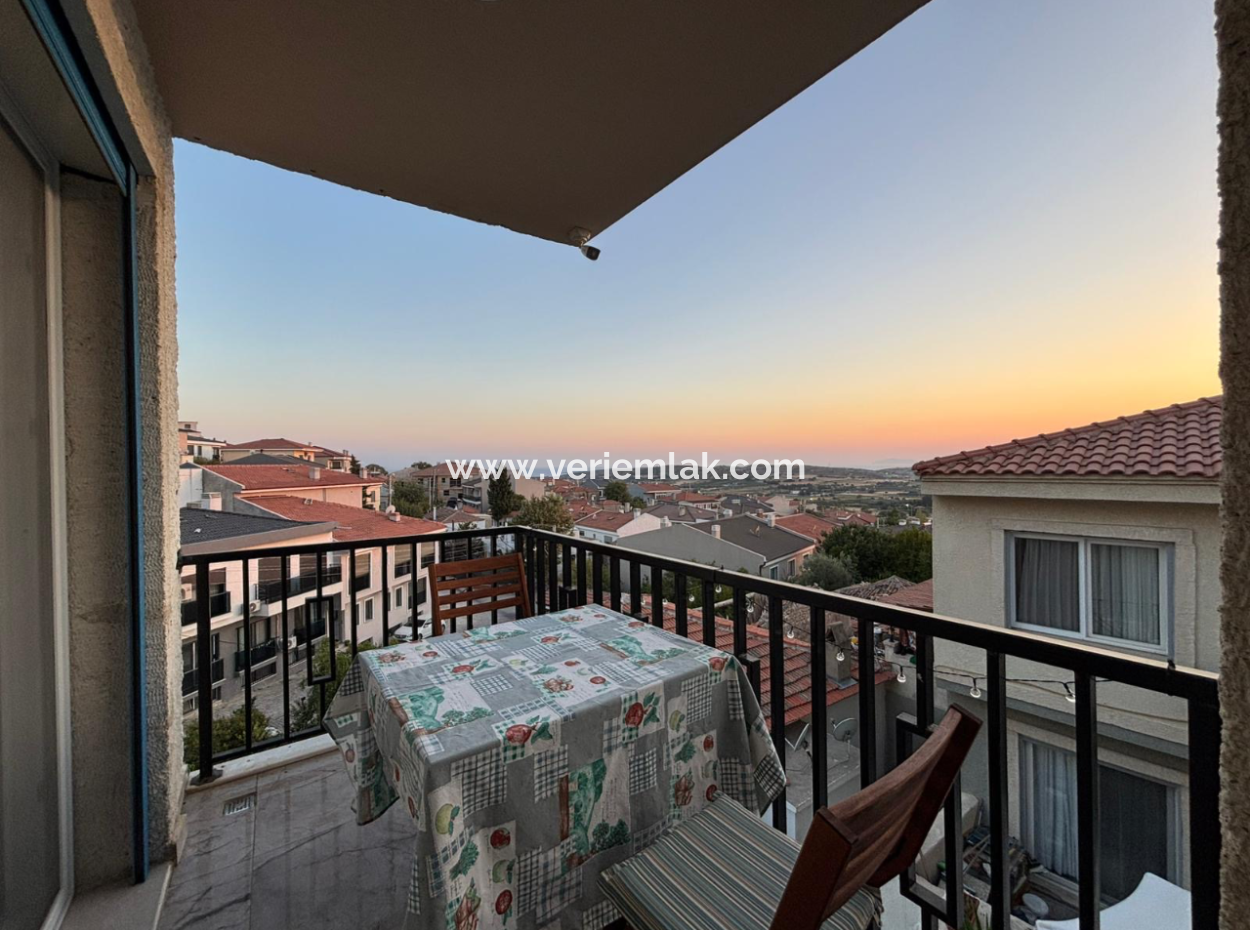 2 1 Kellerwohnung Zum Verkauf In Çeşme Ovacik Mit Herrlicher Aussicht!