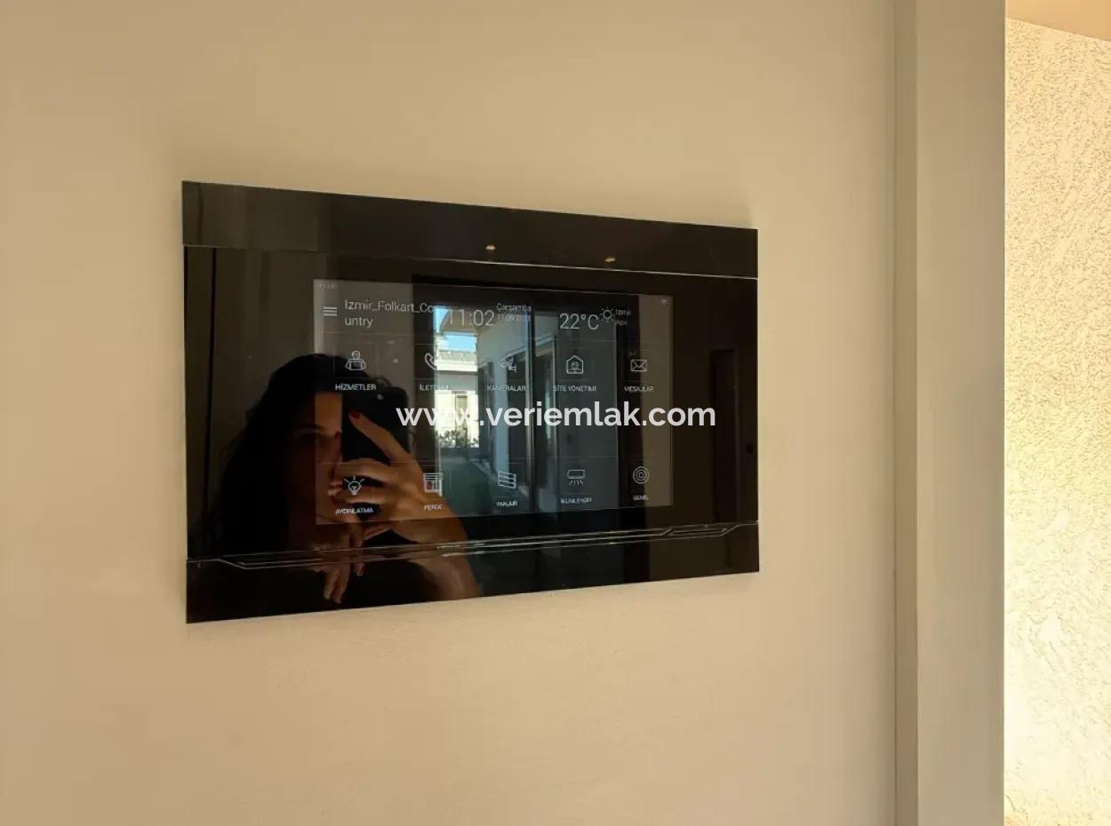 Volkskunst Urla Land – Einstöckige Freistehende Villa 5 1 Villa