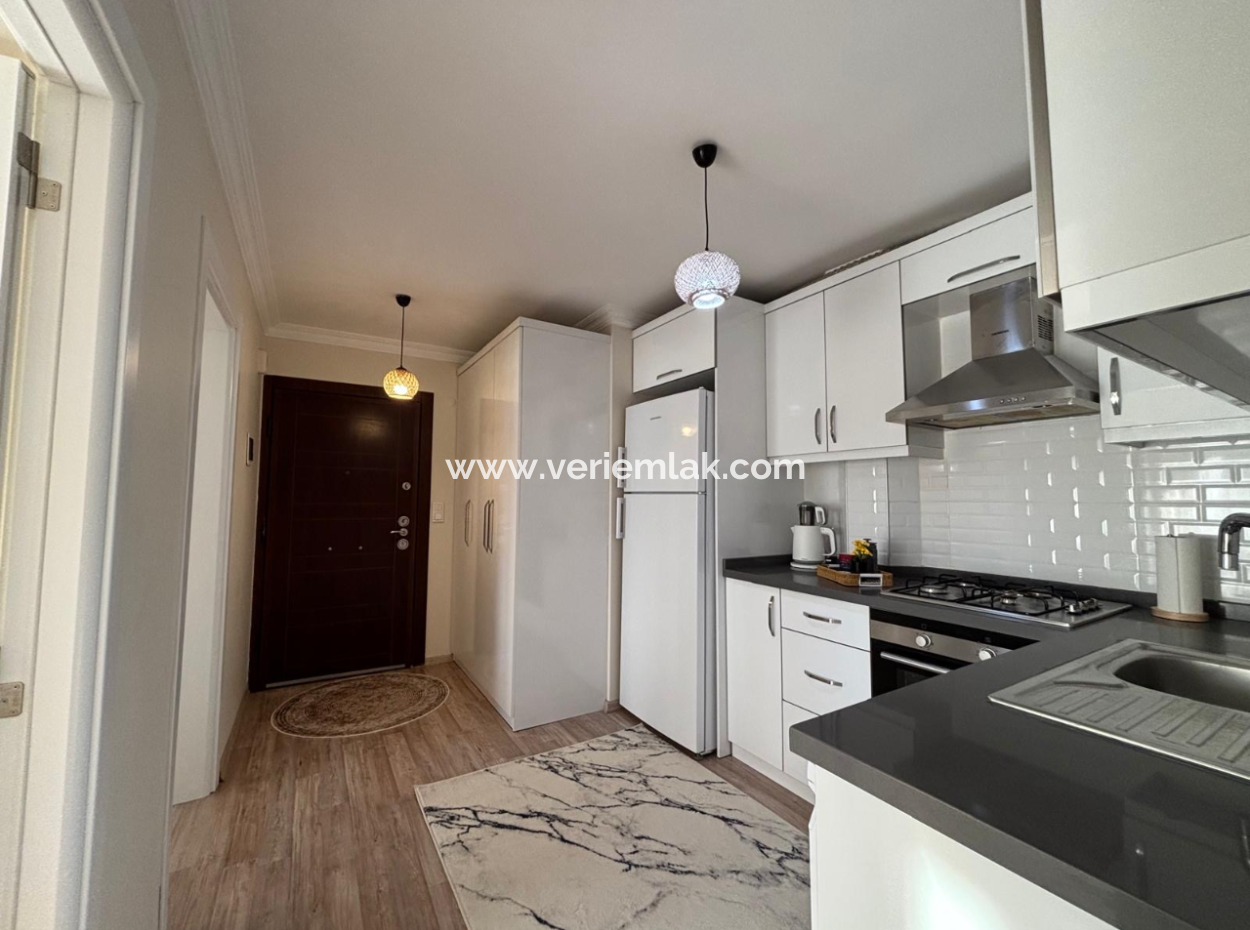 Alsancak Private Health Gegenüber 1 1 Brandneue Möblierte Wohnung Zur Miete