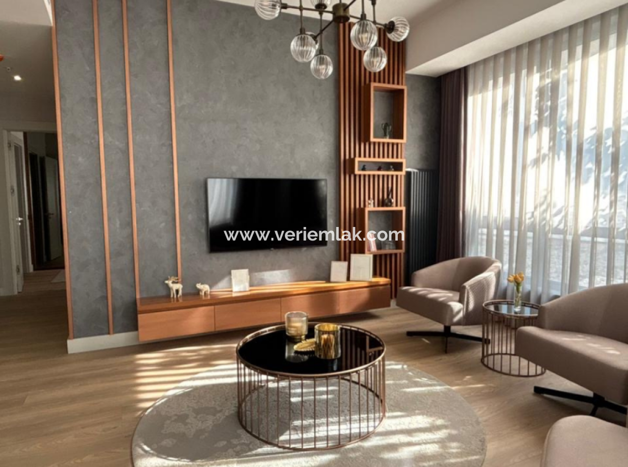 Alsancak Evora Projekt 2 1 15. Stock Sea View-Wohnung Zur Vermietung!