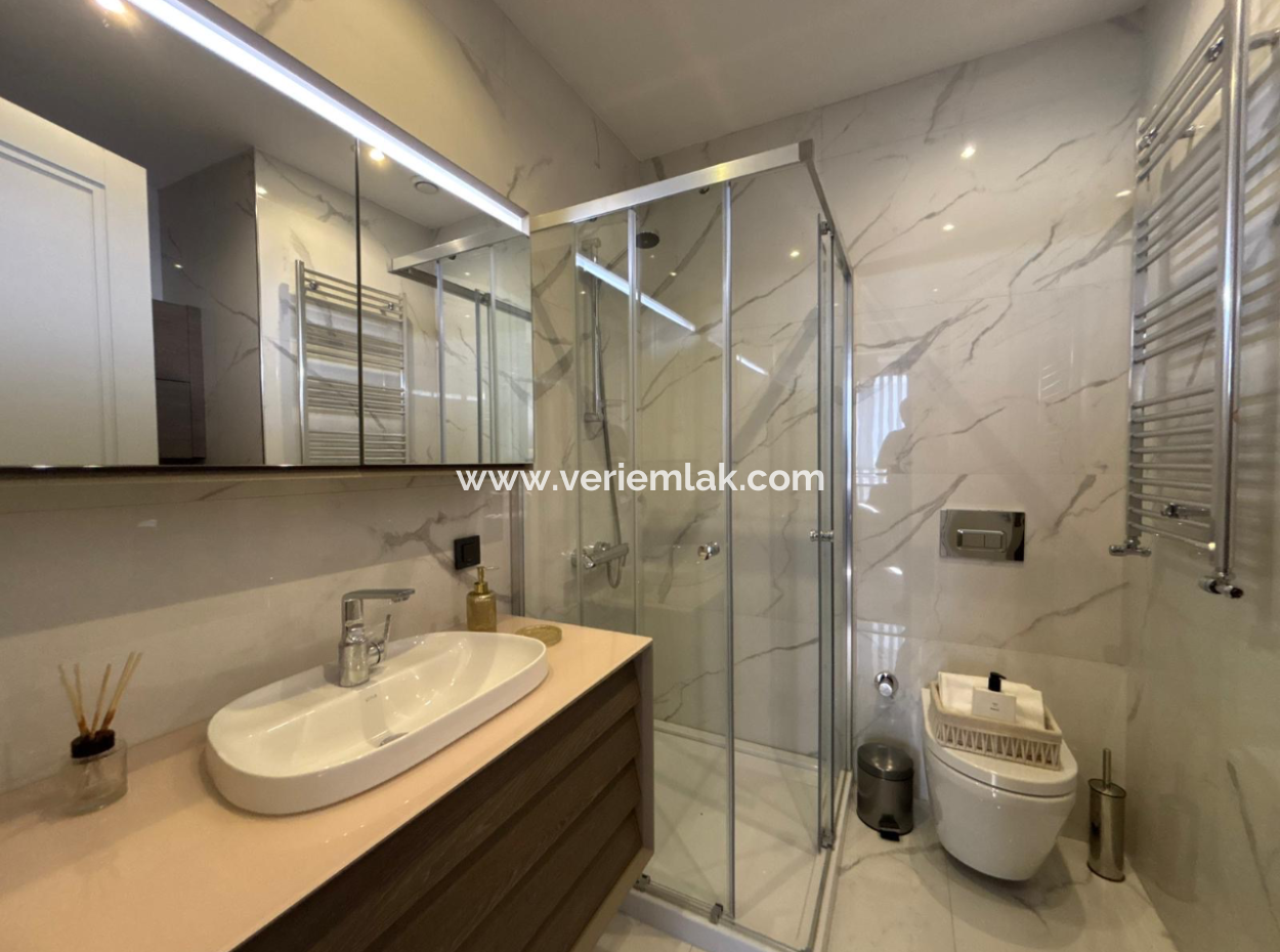 Alsancak Evora Projekt 2 1 15. Stock Sea View-Wohnung Zur Vermietung!