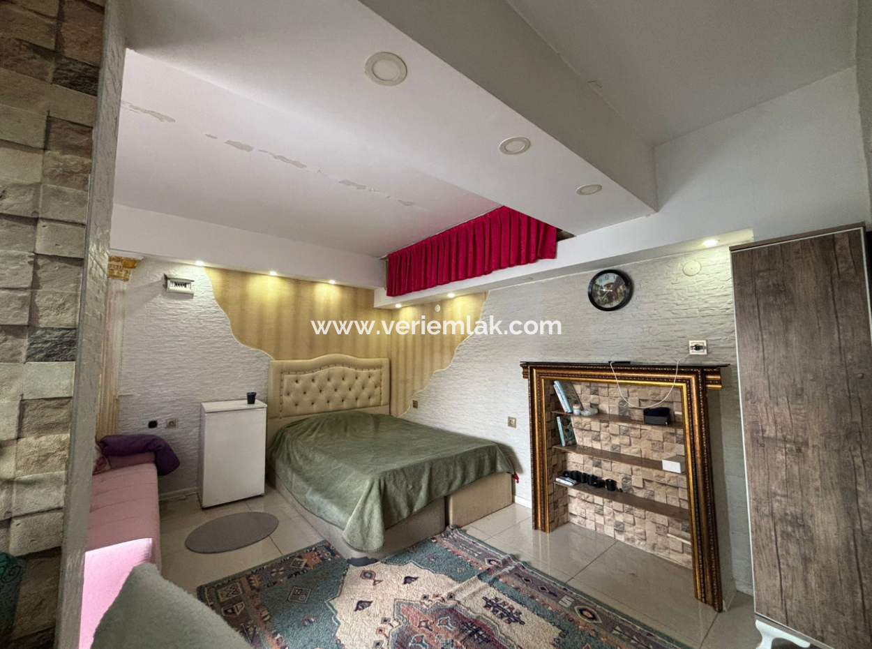 Studio-Wohnung Zur Miete In Mimar Sinanda Mit Alsancak-Parkplatz!