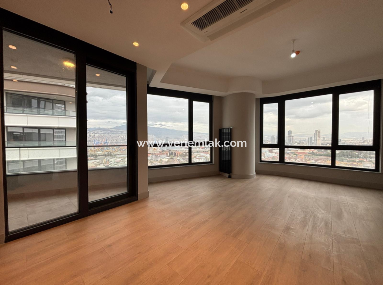 Alsancak Evora Projekt 2 1 15. Stock Sea View-Wohnung Zur Vermietung!