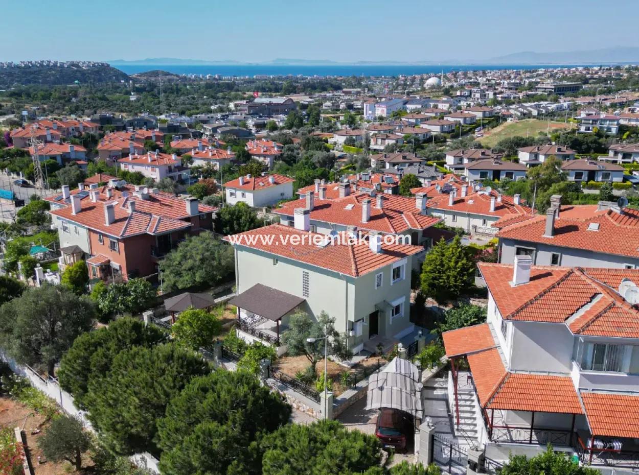 Bahçeli – Şömineli – 3 1 Villa Zu Mieten Auf Der Anwaltsseite Von Güzelbahçe Kahramandere