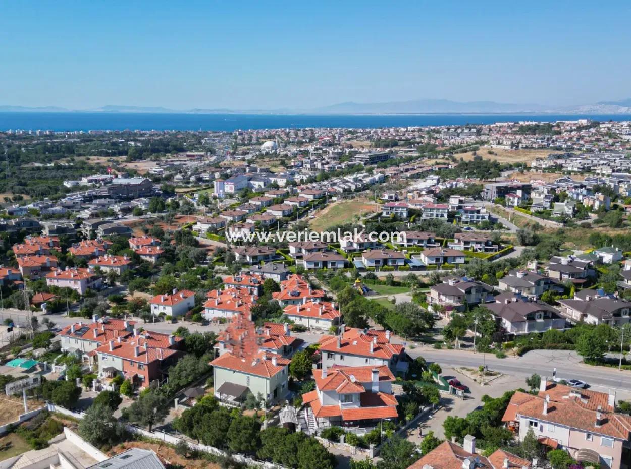 Bahçeli – Şömineli – 3 1 Villa Zu Mieten Auf Der Anwaltsseite Von Güzelbahçe Kahramandere