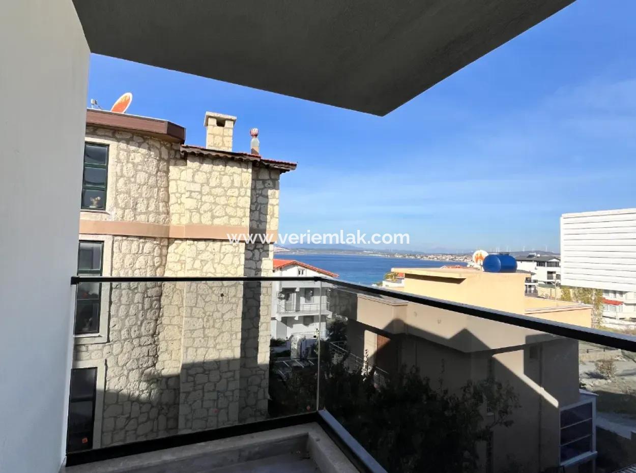 Brandneue Villa In Akarca, 100 Meter Vom Meer Entfernt