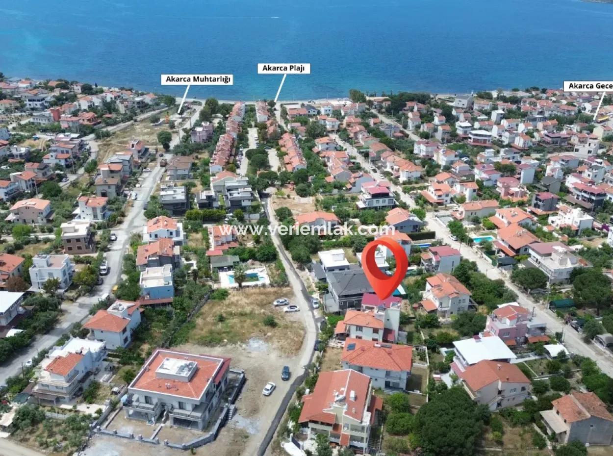 Villa In Seferihisar Akarca, Nahe Dem Meer, Bietet Einen Grossen Und Angenehmen Wohnraum Mit Einem Abgelegenen Charakter