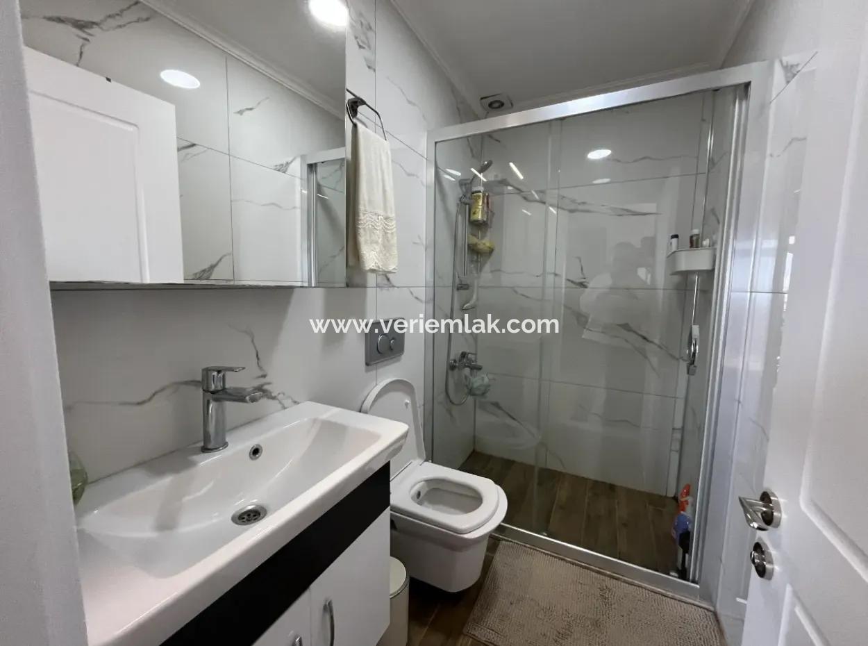 Luxuriöses Duplex Auf Einem Gelände Mit Meerblick Und Pool In Seferihisar Doğanbey!