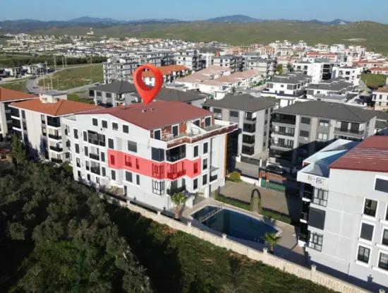 3 1 Wohnungen Zum Verkauf Auf Einem Gelände Mit Pool Im Hepkon-Viertel Seferihisar, Necat