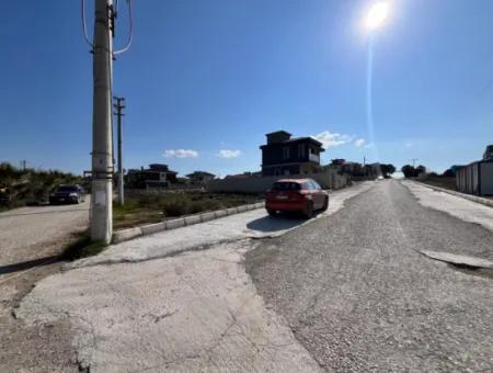 474 M² Villa Zoniertes Grundstück Mit Grünfläche Fassade Ecklage In Seferihisar Düzce Nachbarschaft