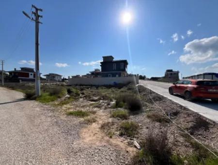 474 M² Villa Zoniertes Grundstück Mit Grünfläche Fassade Ecklage In Seferihisar Düzce Nachbarschaft