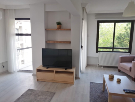 In Der Nähe Der Alsancak Mimarsinan Straße Gegenüber Dem Ege Sağlık Krankenhaus 1 1 Möblierte Wohnung Zu Vermieten!