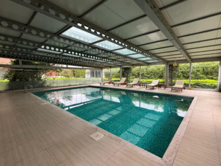 1 1 Wohnung Zu Vermieten In Bornova Myvia, Mit Aussenparkplatz, Hallenbad, Sauna!