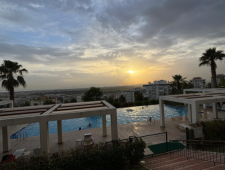 Möblierte Wohnung Zu Vermieten Im Palmiye Park Terrace Complex In Çiğli Evka 5!