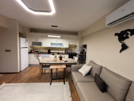 Möblierte Wohnung Zu Vermieten Im Palmiye Park Terrace Complex In Çiğli Evka 5!