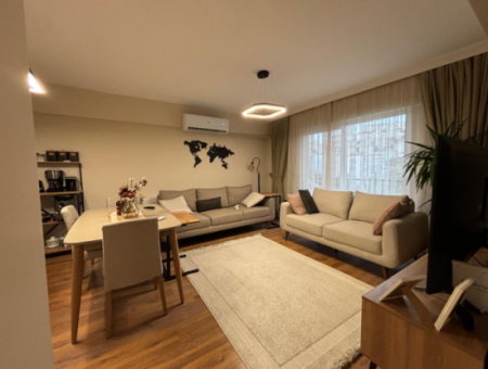 Möblierte Wohnung Zu Vermieten Im Palmiye Park Terrace Complex In Çiğli Evka 5!