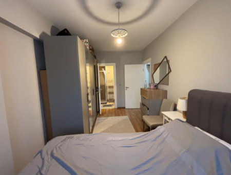 Möblierte Wohnung Zu Vermieten Im Palmiye Park Terrace Complex In Çiğli Evka 5!