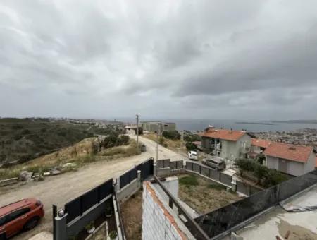 Null Villa Auf Dem Gipfel In Seferihisar Akarca, Die Die Aussicht Und Ruhe Dominiert