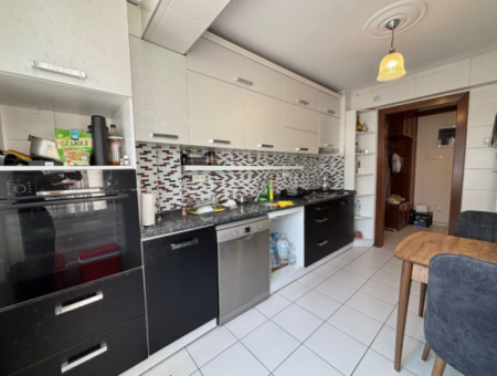 3 1 130M2 Kostenlose Möblierte Wohnung Zu Vermieten In Alsancak Talatpaşa!