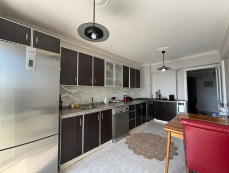 3 1 150M2 Wohnung Zu Vermieten Mit Kombi-Kessel In Bornova Evka 3 Meereslage!