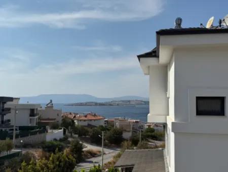Meerblick, Pool, Freistehende Eckvilla In Seferihisar Akarca Elmastaş