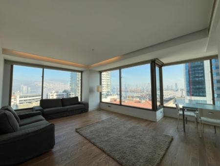 2 1 Möblierte Wohnung Zur Miete In Alsancak Parking Port Residence!