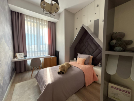 Alsancak Evora Projekt 2 1 15. Stock Sea View-Wohnung Zur Vermietung!