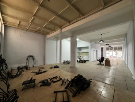 150 M² Geschlossenes Wc-Geschäft Zur Vermietung In Alsancak Kahraman!