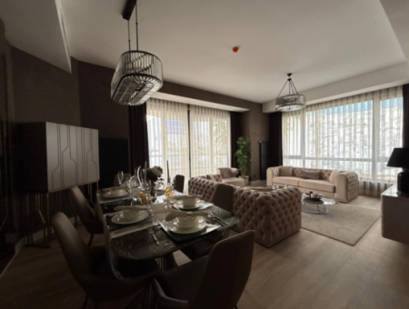 3 1 19. Etage Sea View-Wohnung Zu Mieten Im Alsancak Evora-Projekt!