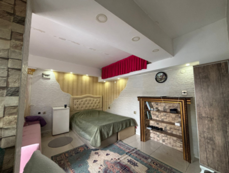 Studio-Wohnung Zur Miete In Mimar Sinanda Mit Alsancak-Parkplatz!