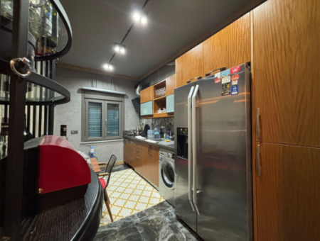 Luxuriöse 2 1 Möblierte Wohnung Zum Verkauf In Der Nähe Des Alsancak Talatpaşa Boulevards!