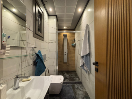 Luxuriöse 2 1 Möblierte Wohnung Zum Verkauf In Der Nähe Des Alsancak Talatpaşa Boulevards!