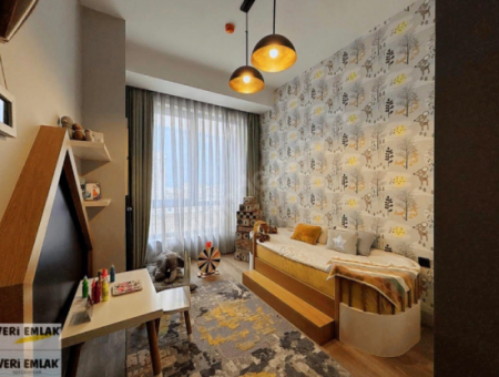 3 1 19. Etage Sea View-Wohnung Zu Mieten Im Alsancak Evora-Projekt!