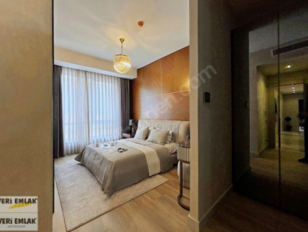 3 1 19. Etage Sea View-Wohnung Zu Mieten Im Alsancak Evora-Projekt!