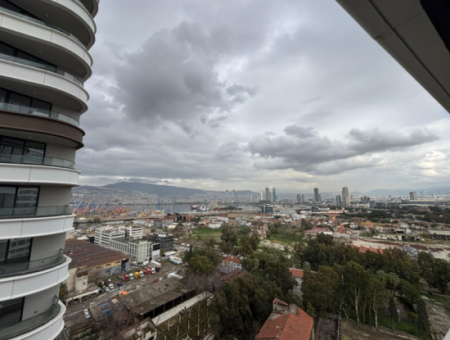 Alsancak Evora Projekt 2 1 15. Stock Sea View-Wohnung Zur Vermietung!