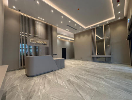 Alsancak Evora Projekt 2 1 15. Stock Sea View-Wohnung Zur Vermietung!