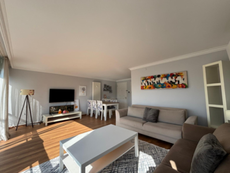 Alsancak Fair View Cellar 3 1 Möblierte 5. Stock Geräumige Wohnung Zur Vermietung!