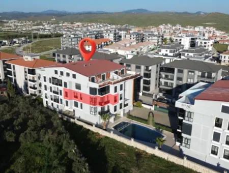 3 1 Wohnungen Zum Verkauf Auf Einem Gelände Mit Pool Im Hepkon-Viertel Seferihisar, Necat