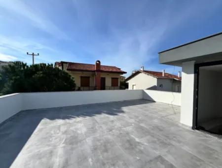 Brandneue Villa In Akarca, 100 Meter Vom Meer Entfernt